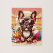 French Bulldog Jigsaw Puzzle (Vertikal)