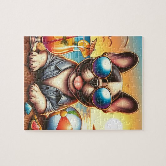 French Bulldog Jigsaw Puzzle (Horizontal)