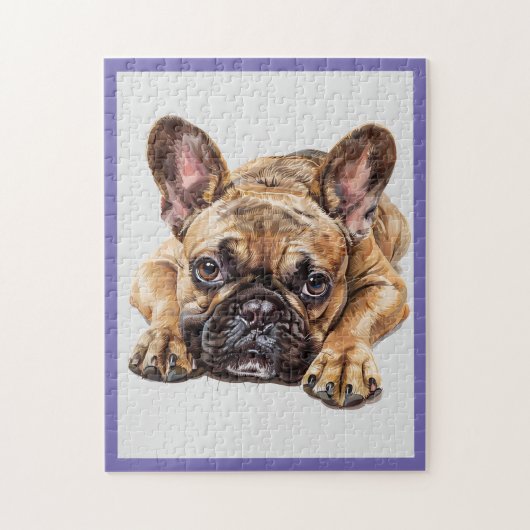 French Bulldog Jigsaw Puzzle (Vertikal)