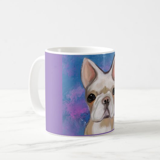FRENCH BULLDOG KAFFEETASSE (Vorderseite Links)