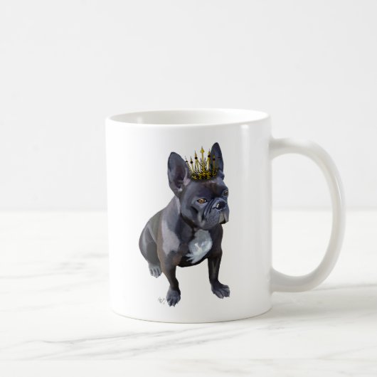 French Bulldog King Kaffeetasse (Rechts)