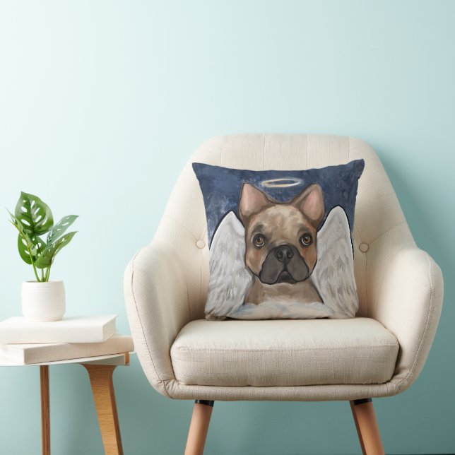 FRENCH BULLDOG KISSEN (Stuhl )