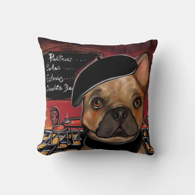 FRENCH BULLDOG KISSEN (Vorderseite)