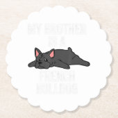 French Bulldog Lover Stone Untersetzer| Lover Gift Untersetzer (Vorderseite)