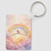 French Bulldog Memorial Keychain – Rainbow Bridge Schlüsselanhänger (Rückseite)