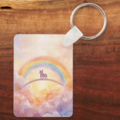 French Bulldog Memorial Keychain – Rainbow Bridge Schlüsselanhänger (Rückseite)