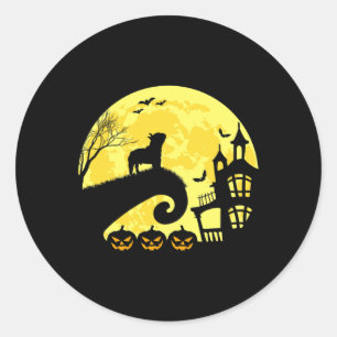 French Bulldog Moonshine Frenchie Mama Frenchie Va Runder Aufkleber