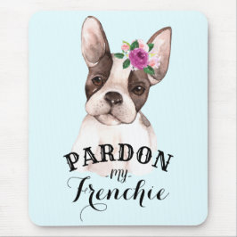 French Bulldog Mousepad - Blue