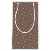 French Bulldog Napkins Kleine Geschenktüte (Vorderseite)