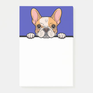 French Bulldog Niedlich Frenchie Puppy Dog Lover G Post-it Klebezettel