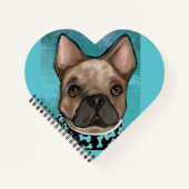 FRENCH BULLDOG NOTIZBLOCK (Vorderseite)