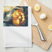 French Bulldog of van gogh starry night halloween Geschirrtuch (Viertel Falte)