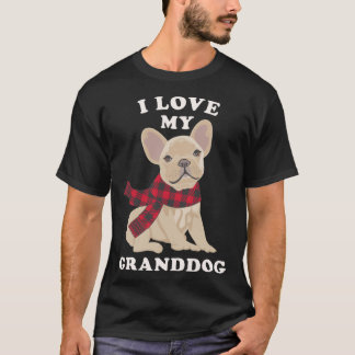French Bulldog Oma Xmas Spaß Frenchie Granddo T-Shirt