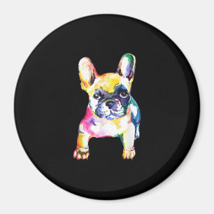 French Bulldog Original Watercolor Zeichne Geschen Magnet