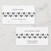 French Bulldog Pattern Terminkarte (Vorne/Hinten)