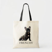 French Bulldog personalize Tote Bag Tragetasche (Vorne)