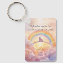 French Bulldog Pet Loss Keychain – Custom Schlüsselanhänger