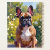 French Bulldog Pet Painting Dog Art Planer (Rückseite)