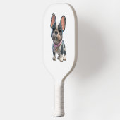 French Bulldog Pickleball Schläger (Links)