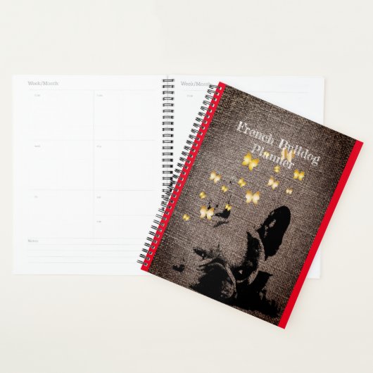 French Bulldog Planner Planer (Anzeige)