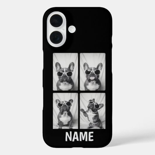 French Bulldog Portrait Personalisiert Phone Case (Rückseite)