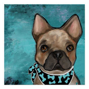 FRENCH BULLDOG POSTER