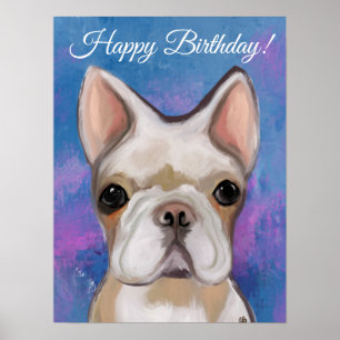 FRENCH BULLDOG POSTER