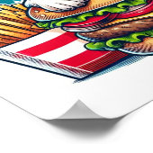 French Bulldog Poster (Ecke)