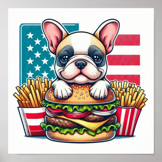 French Bulldog Poster (Vorne)