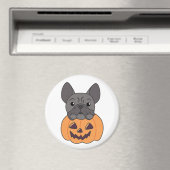 French Bulldog Pumpkin Sweet Hogs Happy Halloween Magnet (In Situ (Geschirrspüler))