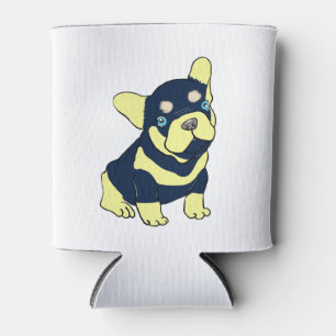 French Bulldog Puppy Cartoon kann kühler werden Dosenkühler