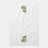 French Bulldog Puppy Cartoon Küchentücher (Vertikal)