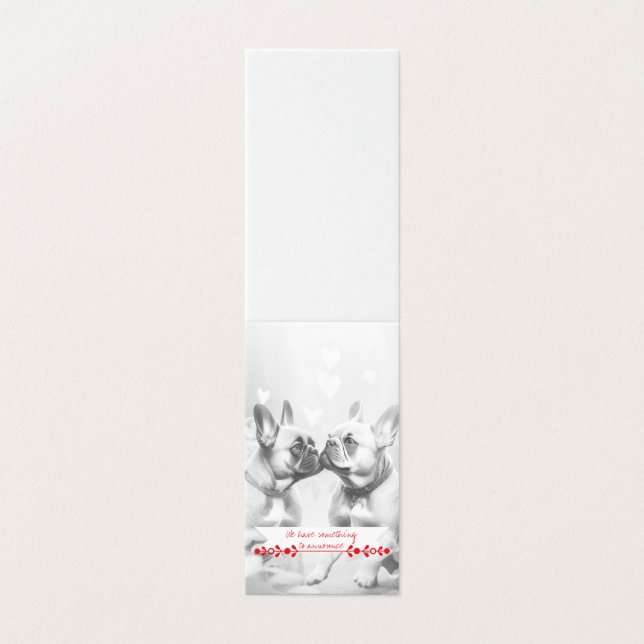 French Bulldog Puppy expected  (Außenseite Aufgefaltet)