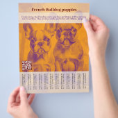 French Bulldog Puppy Flyer (Hand)