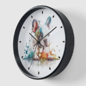 French Bulldog Puppy Frenchie Uhr (Winkel)