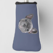 French Bulldog Puppy Golf Head Cover Headcover (Rotieren 90)
