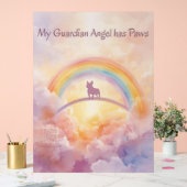 French Bulldog Rainbow Bridge Acrylic Sign Acrylschild (Hochzeit)