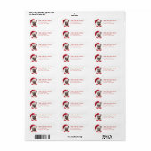 French Bulldog Return Address Labels (Vorne)