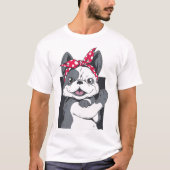 French Bulldog Rosie T-Shirt (Vorderseite)
