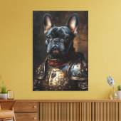 French Bulldog Royalty Leinwanddruck (Insitu (Wohnzimmer))