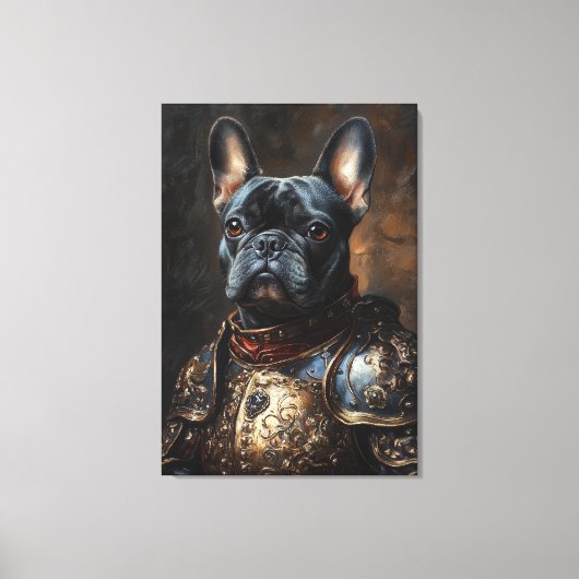French Bulldog Royalty Leinwanddruck (Vorderseite)