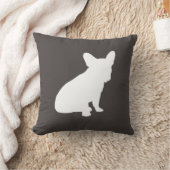 French Bulldog Silhouette Party Kissen (Decke)