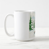 French Bulldog Sledding, Coffee Mug Kaffeetasse (Links)