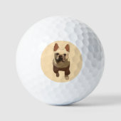 French Bulldog, Soft Peach Golfball (Vorderseite)