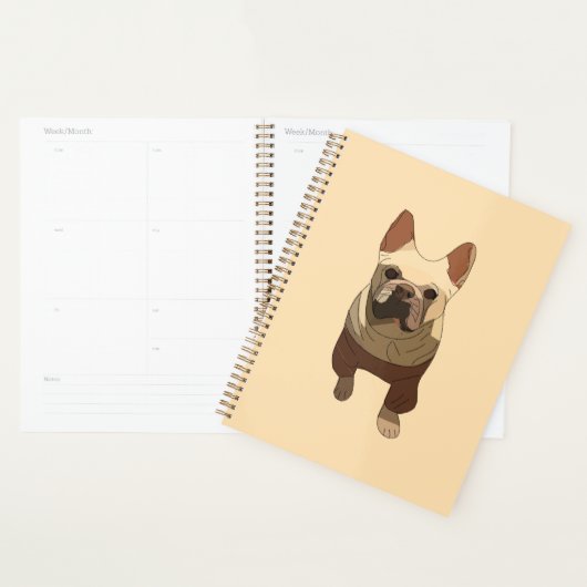 French Bulldog, Soft Peach Planer (Anzeige)
