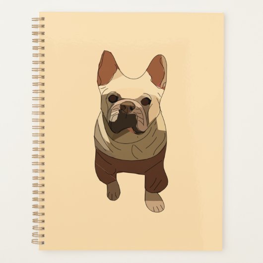 French Bulldog, Soft Peach Planer (Vorderseite)