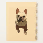 French Bulldog, Soft Peach Planer (Rückseite)