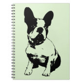 French Bulldog Spiral Notebook Notizblock (Vorderseite)