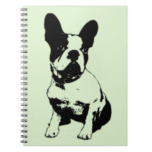 French Bulldog Spiral Notebook