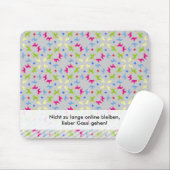 French Bulldog statement funny Mousepad (Mit Mouse)